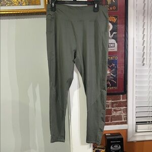 Source Unknown Olive Green Active Joggers